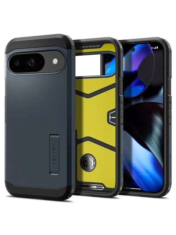 Spigen Tough Armor - metal slate - Google Pixel 9 Pro/Pixel 9