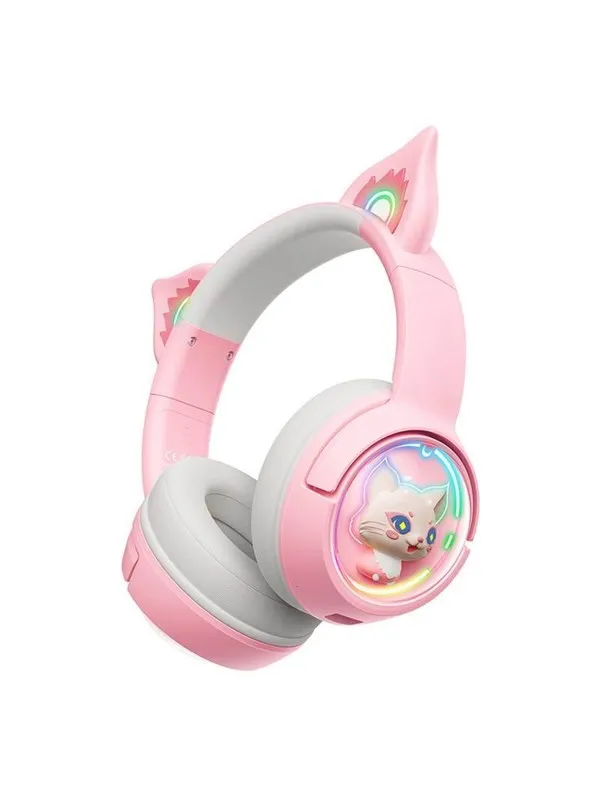 ONIKUMA B5 gaming headphones (pink)