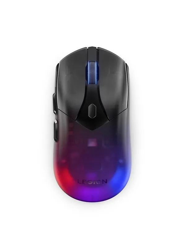 Lenovo Legion M410 Wireless RGB - Mus - 6 - Svart med RGB-lys