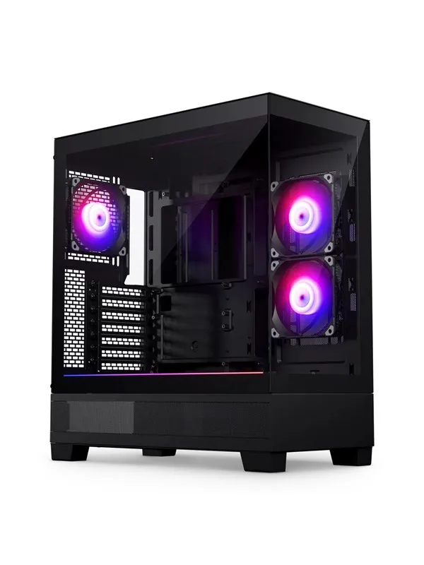 Phanteks XT View - Kabinett - Miditower - Svart
