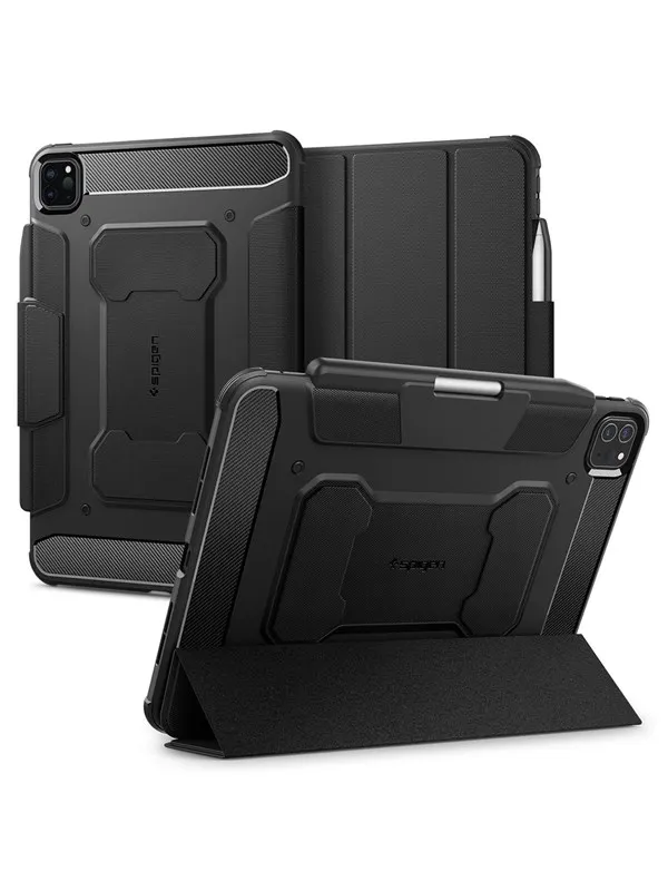 Spigen Rugged Armor Pro - black - iPad Pro 11" (2025/2024)