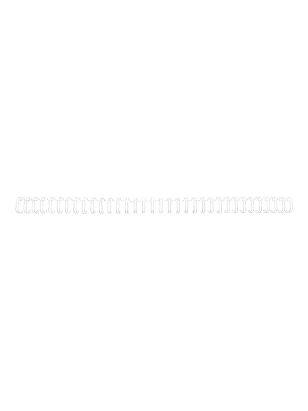 GBC Metallspiral  3:1 NO6 A4 Hvit