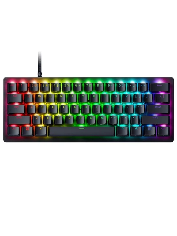 Razer Huntsman V3 Pro Mini - Gamingtastatur - Uten numpad - Nordisk - Svart