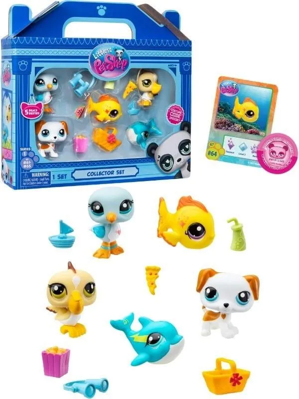 Littlest Pet Shop  BEACH BESTIES COLLECTORS 5 PK