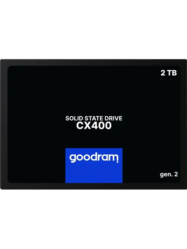 GOODRAM CX400 Gen. 2 SSD - 2TB - 2.5" - SATA-600