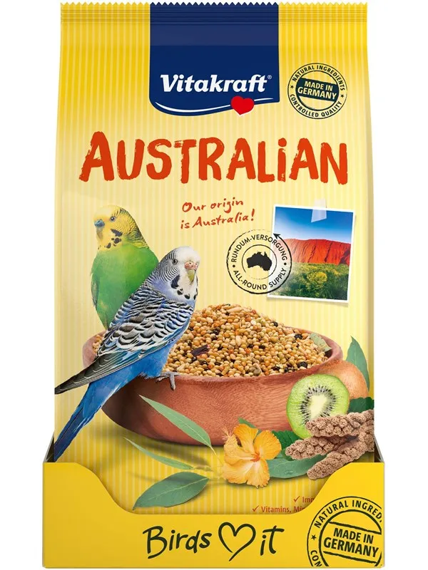 Vitakraft - Bird food AUSTRALIAN for budgies 800 gr