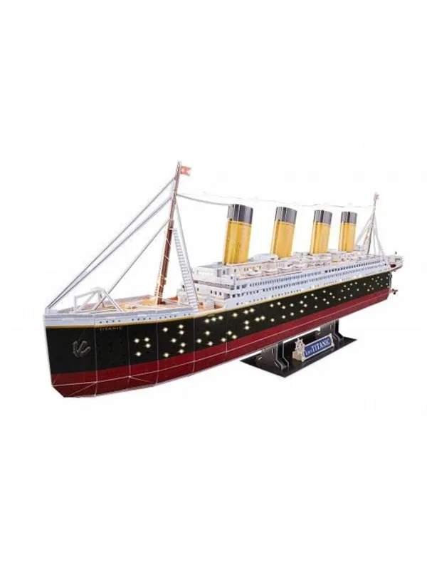 Revell 3D Puzzle Building Kit - RMS Titanic LED Edition 3D Puslespill