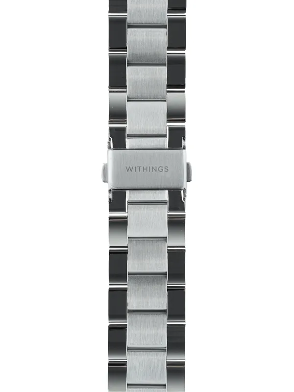 Withings Metal Wristband-Oyster Silver - 20 mm