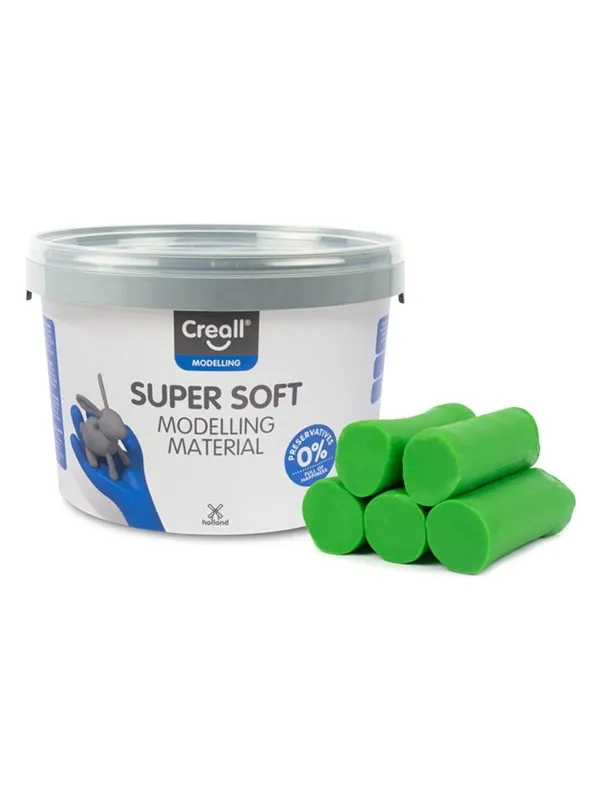 Creall Supersoft clay Green 1750gr.