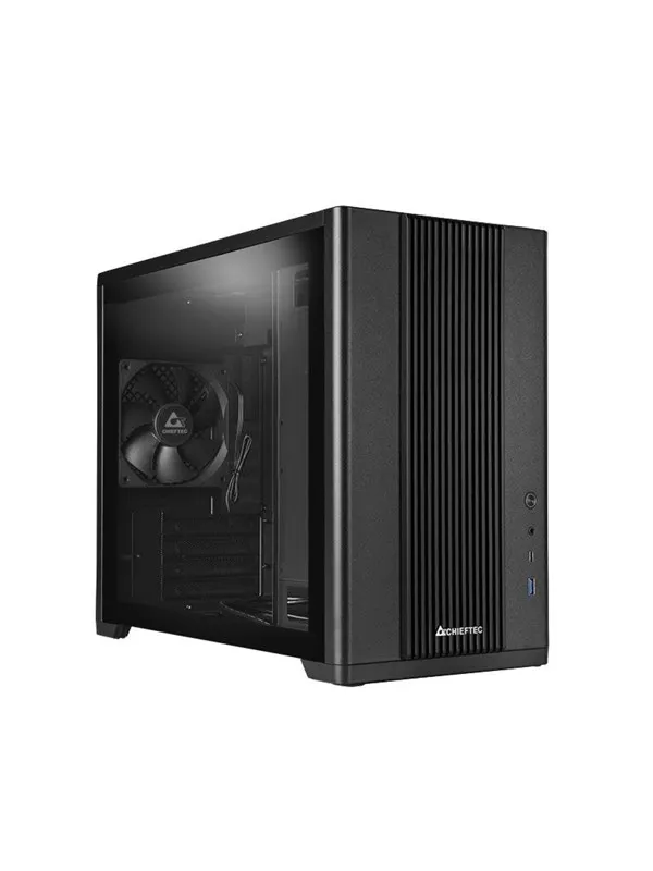 Chieftec BX-10B-OP - tower - micro ATX - Kabinett - Tower - Svart
