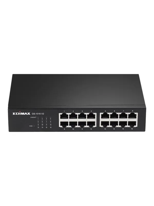 Edimax GS-1016 V2 - switch - 16 ports - rack-mountable