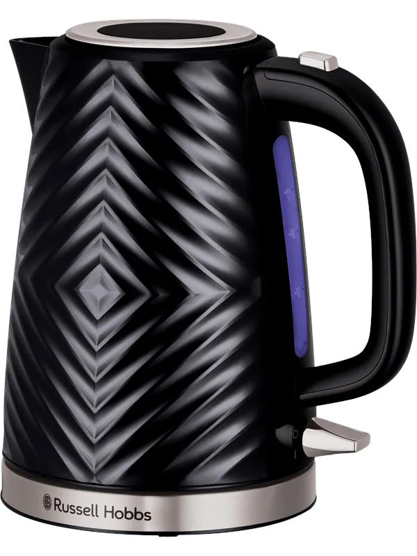 Russell Hobbs Vannkoker Groove 26380-70 - black - Black with stainless steel accents - 2400 W