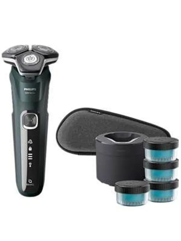 Philips Barbermaskin SHAVER Series 5000 S5884 - shaver - dark green
