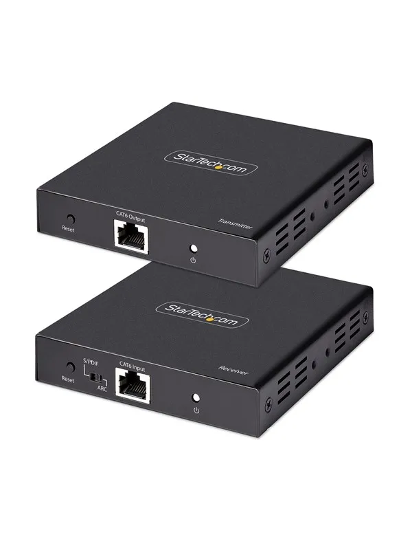 StarTech.com 4K70IC-EXTEND-HDMI 4K HDMI Extender Over CAT5/CAT6 Cable 4K 60Hz HDR Video Extender Up to 230ft (70m)