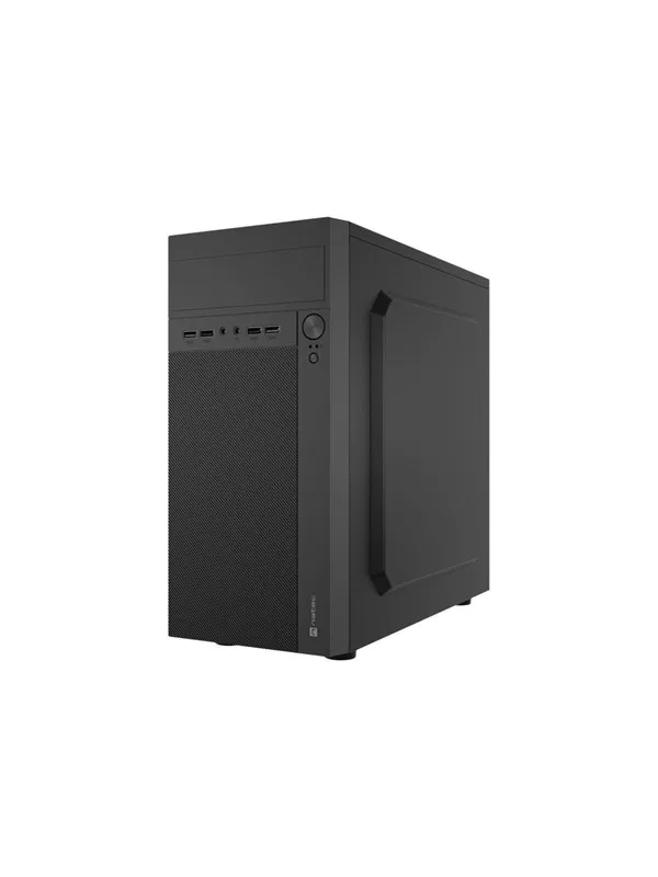 Natec HELIX - micro tower - micro ATX - Kabinett - Tower - Svart