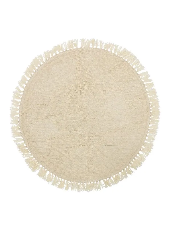 Bloomingville Lenea Wool Rug - D110 cm