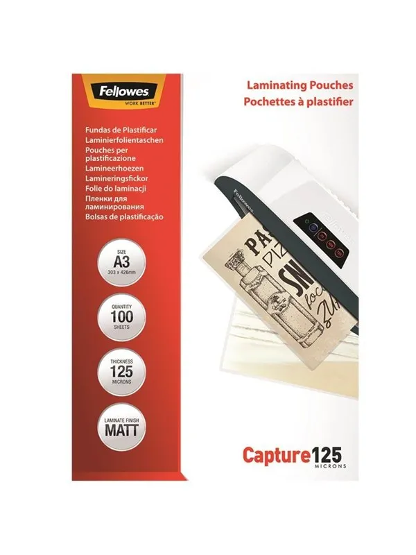 Fellowes - 100-pack - matte - A3 - lamination pouches