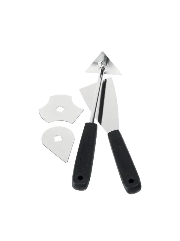 Rapid Hot Air Gun Paint Scraper Set. 5 Pcs