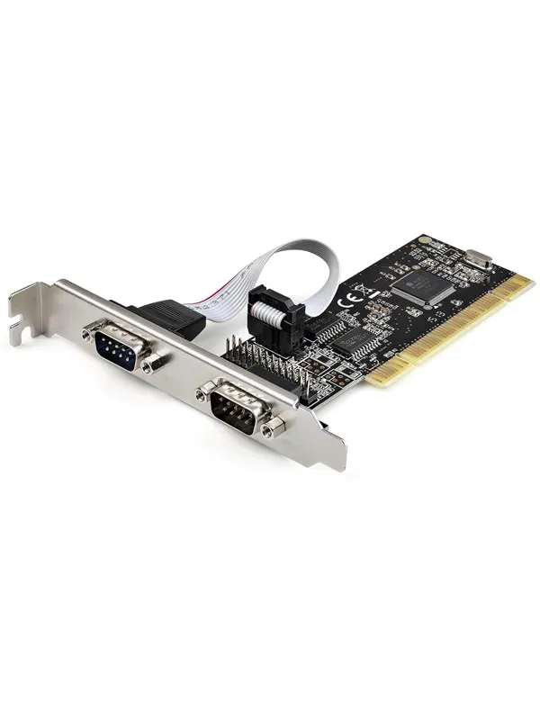 StarTech.com PCI2S1P2 PCI Serial Parallel Combo Card with Dual Serial RS232 Ports (DB9) & 1x Parallel LPT Port (DB25)