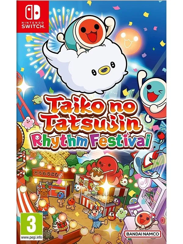 Taiko no Tatsujin: Rhythm Festival + Drum (Collector's Edition) - Nintendo Switch - Musikk