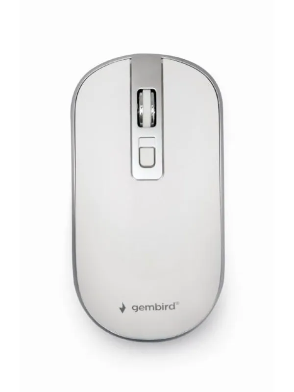 Gembird Wireless optical mouse 4B-06 - Mus - Optisk - 4 - Hvit