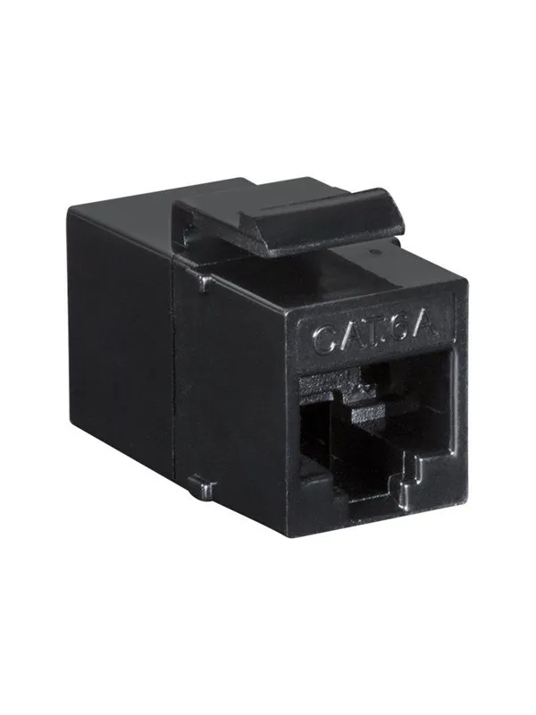 LogiLink Cat.6A Keystone Inline Coupler UTP only 14.7 mm width slim type