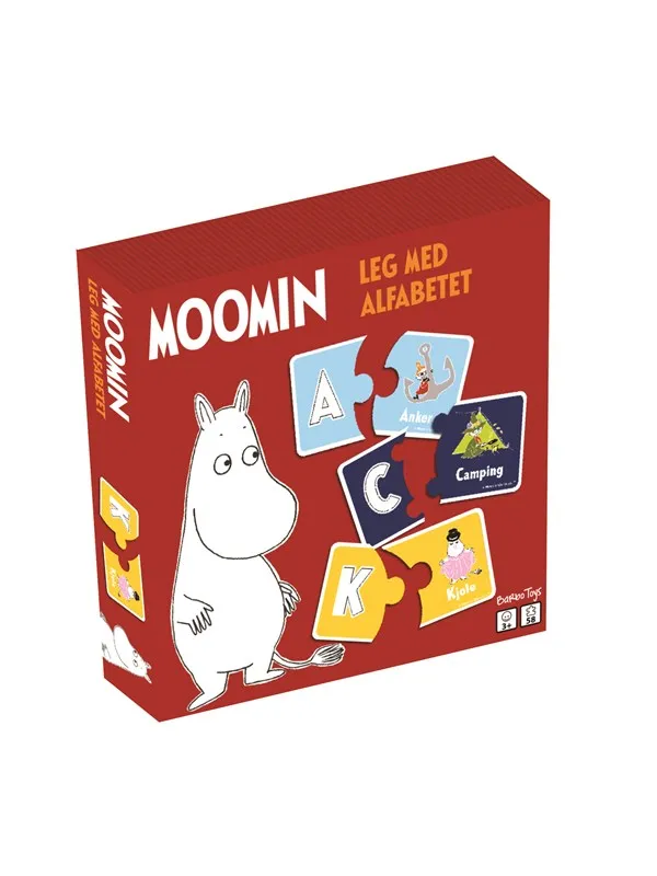Barbo Toys Moomin - Play with the Alphabet DK