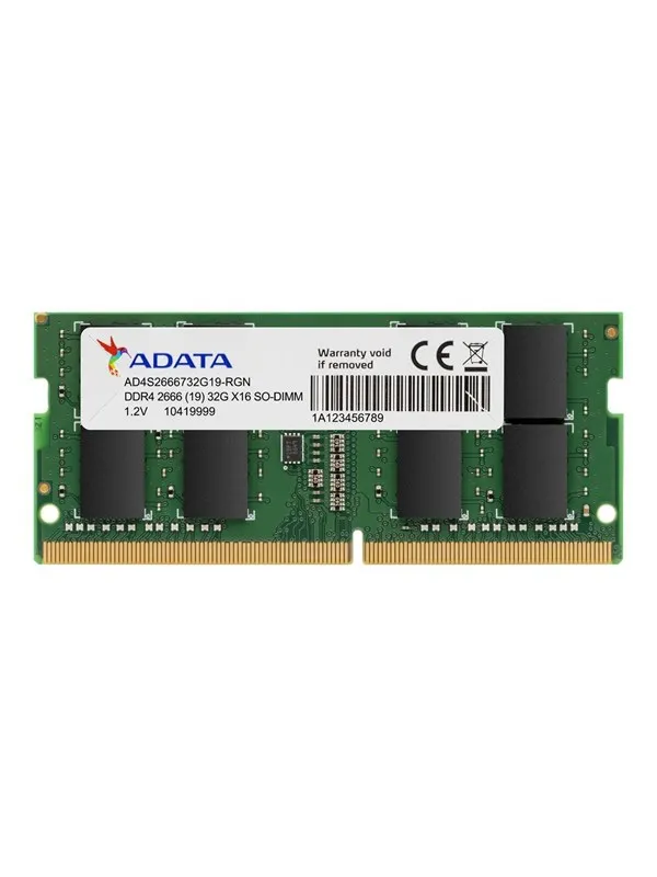 A-Data Premier SODIMM DDR4-3200 - 32GB - CL22 - Single Channel (1 pcs) - Grønn