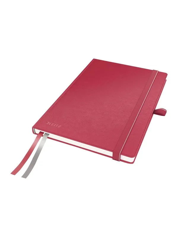 Leitz Notatbok  Complete A5 Linjert 96g/80 ark Rød