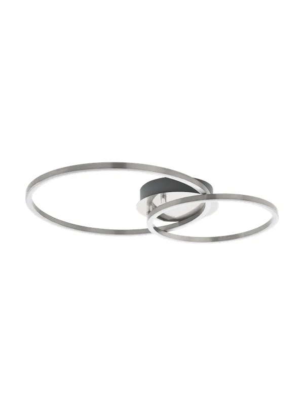 EGLO PALMAVES 1 ceiling light  satin nickel