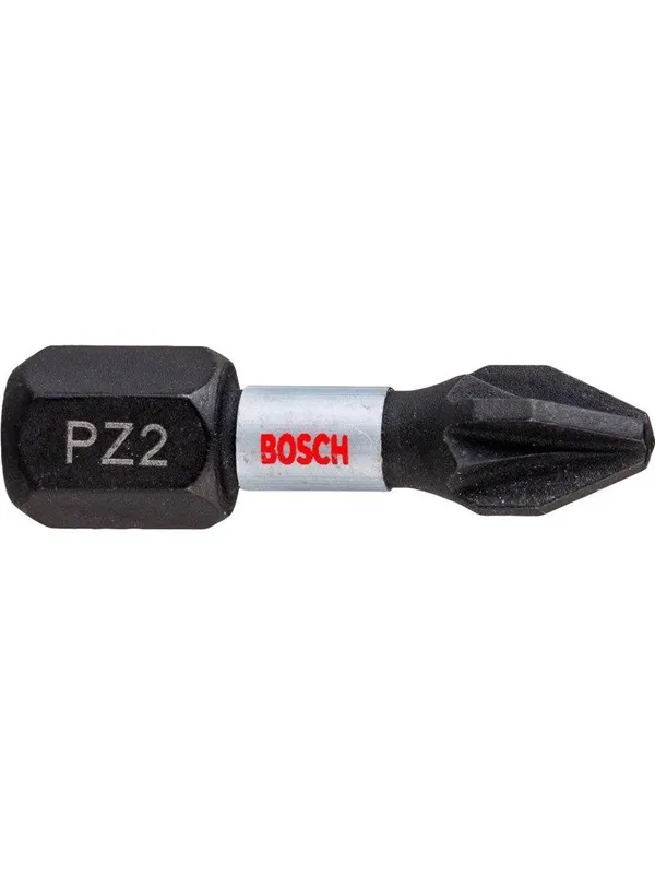 Bosch Impact Control Torsion Pozi Screwdriver Bits  PZ2 25 mm 2 pcs.