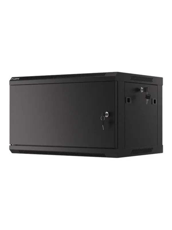 Lanberg WF01-6406-00B - 6U - Wall Mount Rack Cabinet