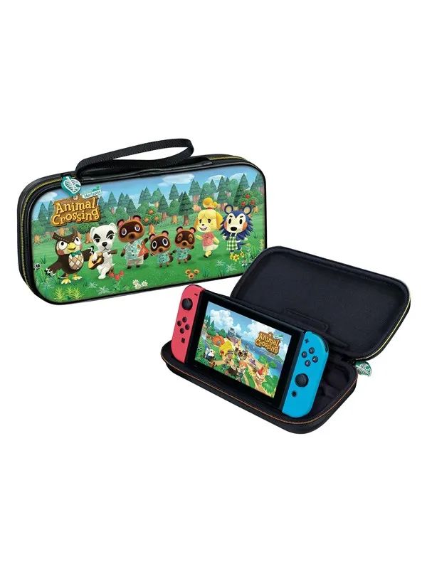 BigBen Interactive Switch Lite - Game Traveler Deluxe Case - Animal Crossing: New Horizons
