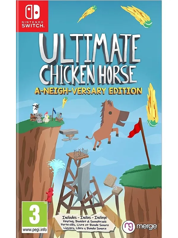 Ultimate Chicken Horse: A-Neigh-Versary Edition - Nintendo Switch - Platformer