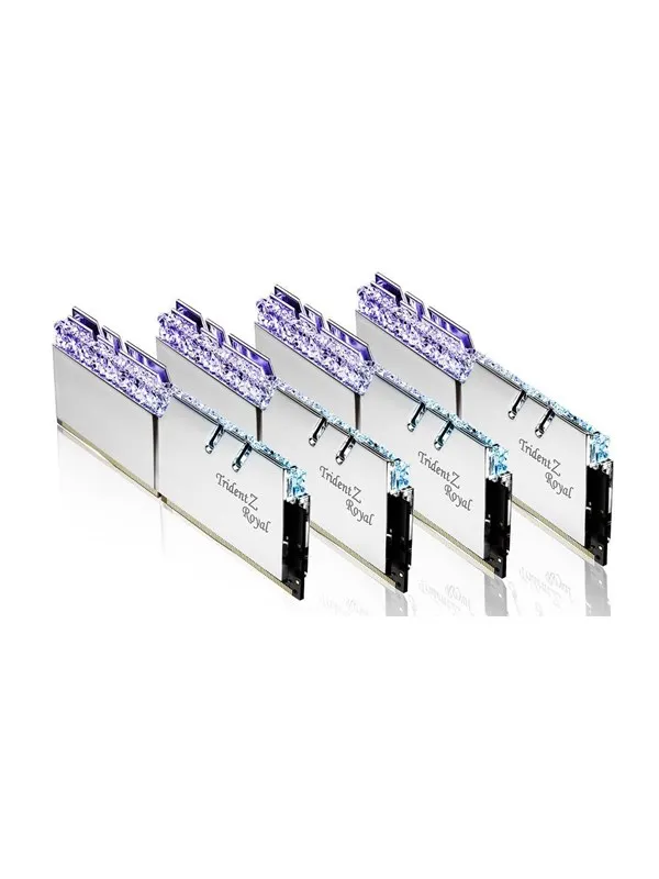 G.Skill Trident Z Royal DDR4-2666 - 256GB - CL19 - Octa Channel (8 pcs) - Intel XMP - Sølv med RGB