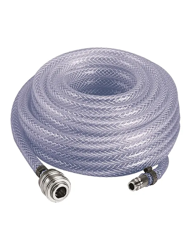 Einhell Trykkluftslange 6 mm innv. diameter, 10 m, tilbehør til luftkompressor