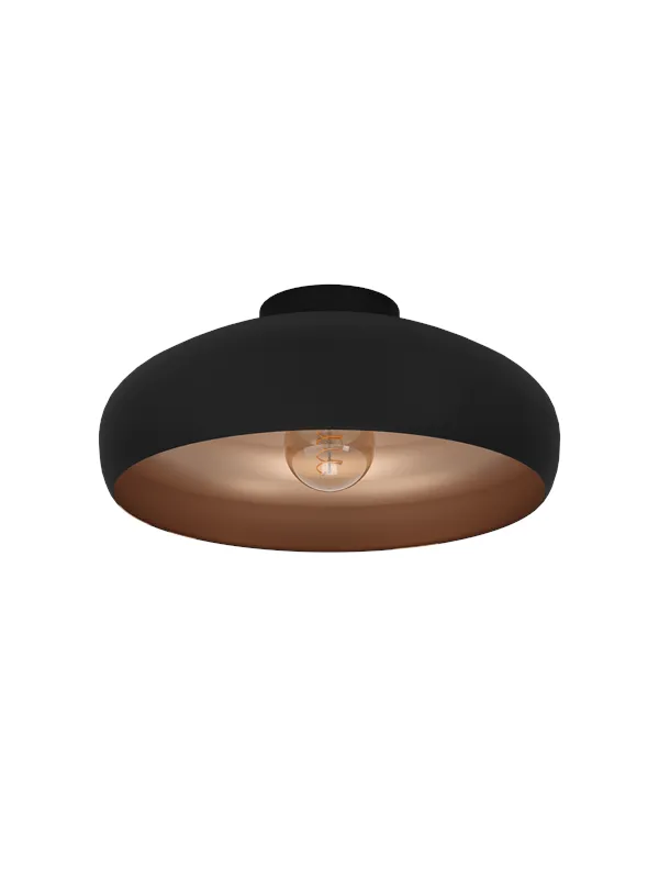 EGLO MOGANO 1 ceiling lamp Ø400 mm black/copper