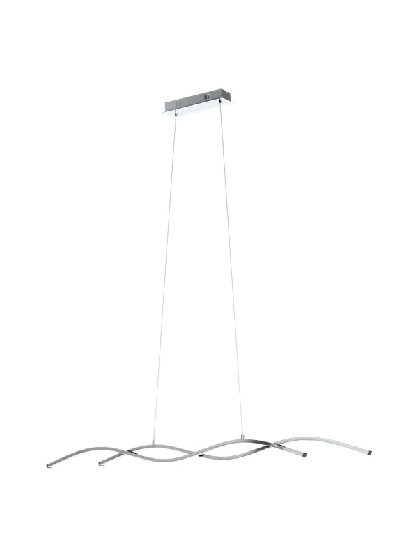 EGLO LASANA 2 long table pendant LED 2x12W chrome