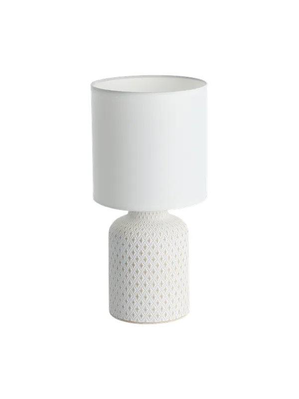 EGLO BELLARIVA table lamp cream/white
