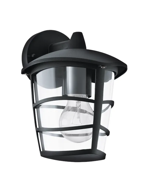 EGLO ALORIA outdoor wall lamp black