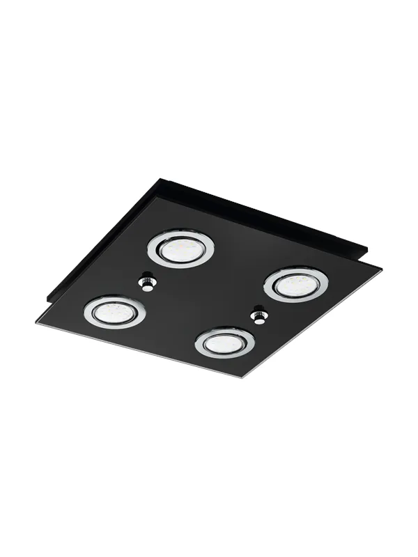 EGLO GRATTINO ceiling lamp black