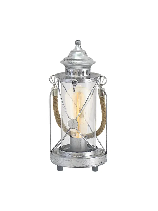 EGLO BRADFORD table lamp antique silver
