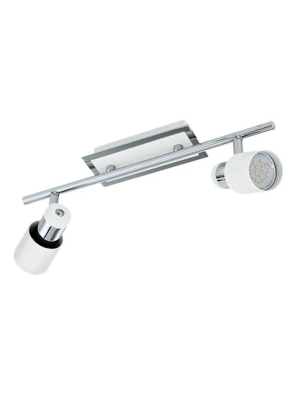 EGLO DAVIDA spot rail 2L chrome/white