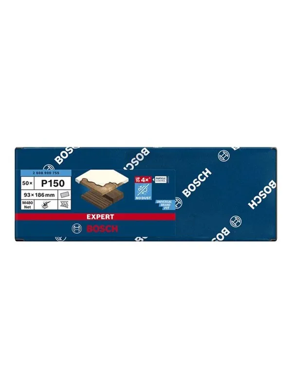 Bosch SLIBEBLAD PLAN 93X186MM NET K150 50 STK