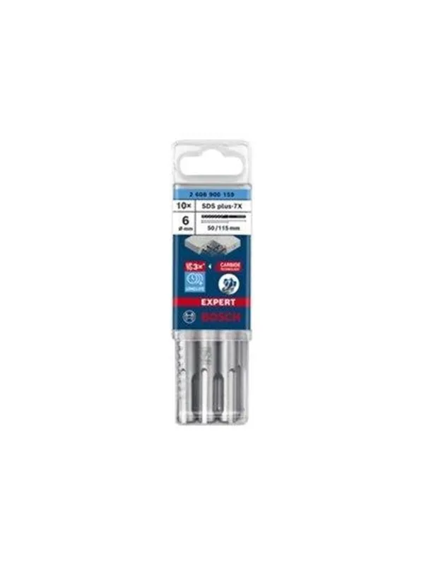 Bosch HAMMERBOR PLUS-7X 6X115MM 10 STK