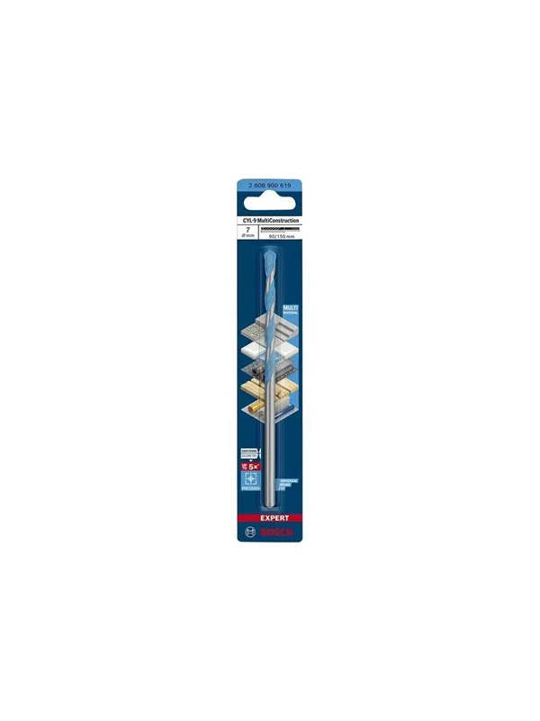 Bosch BOR CYL MULTICONSTRUCTION 7X150MM