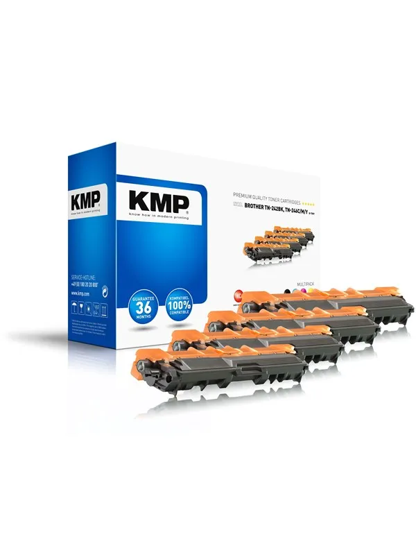 KMP TN-242 Multipack BK/C/M/Y