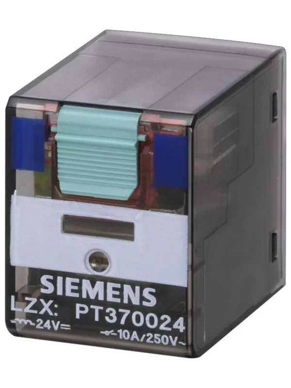 Siemens Plug-in relay 4 co contacts lzx:pt570024