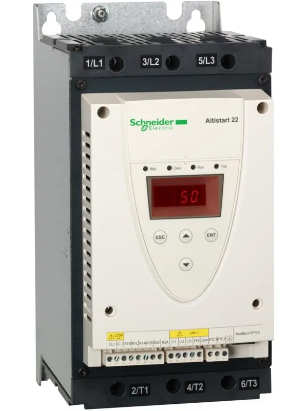 Schneider Electric Electronic soft starter control 220v pow