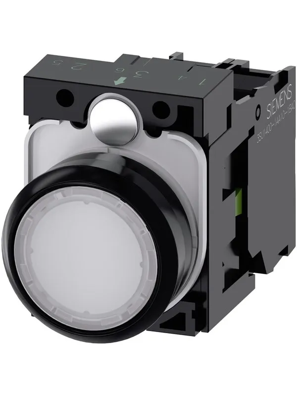 Siemens Illuminated pushbutton white